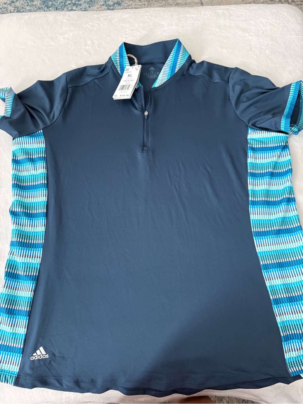 Adidas Womens Ultimate 365 Golf Short Sleeve Polo - Size XL D91 NEW